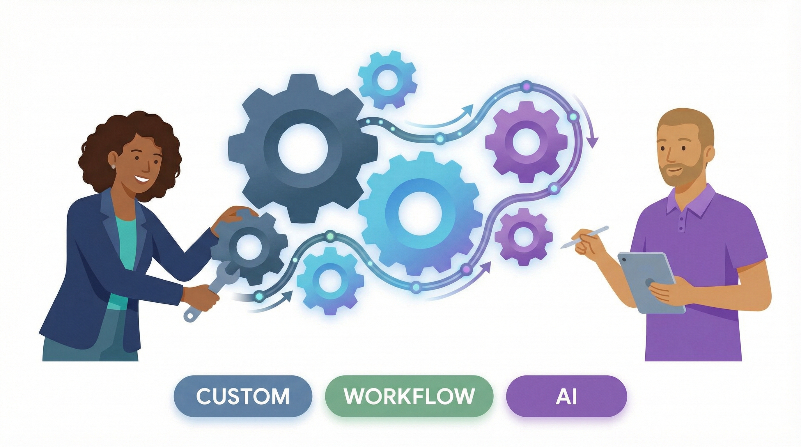AI Automation Agency providing custom workflow automation for the $150B SME market.