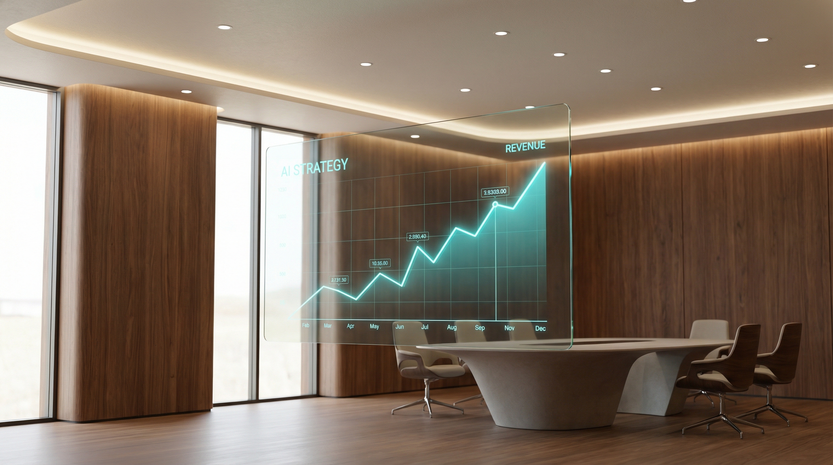 A modern team using an AI Driven Revenue Operations strategy for actionable intelligence and growth.