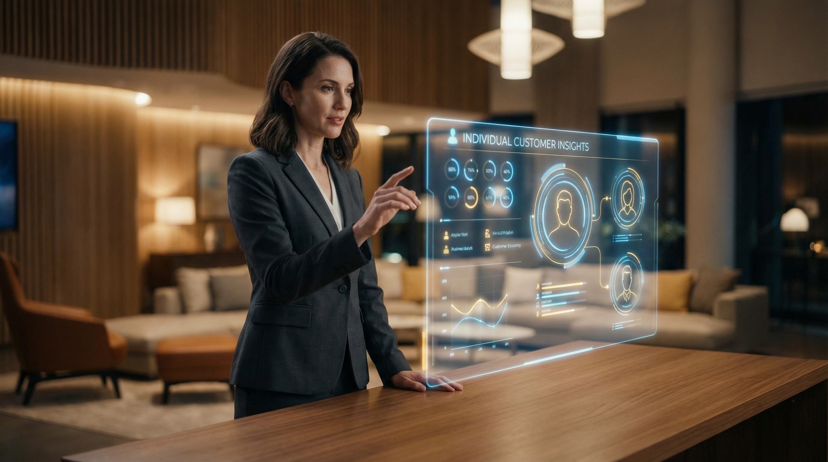 Digital strategy for personalized customer interactions to create a custom future business experience.