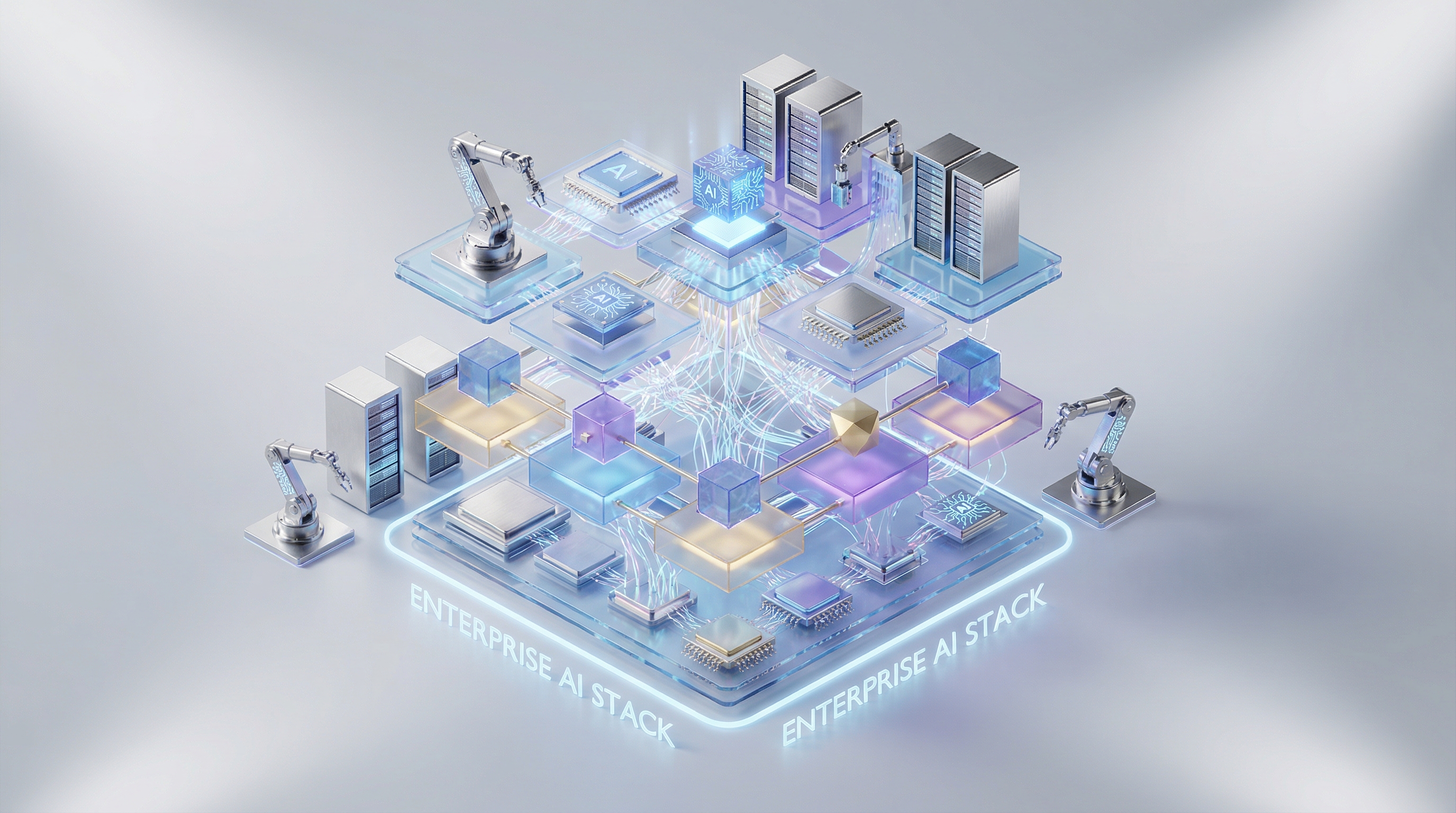 AI integration technology stack for scaling personalized customer interactions at enterprise level.