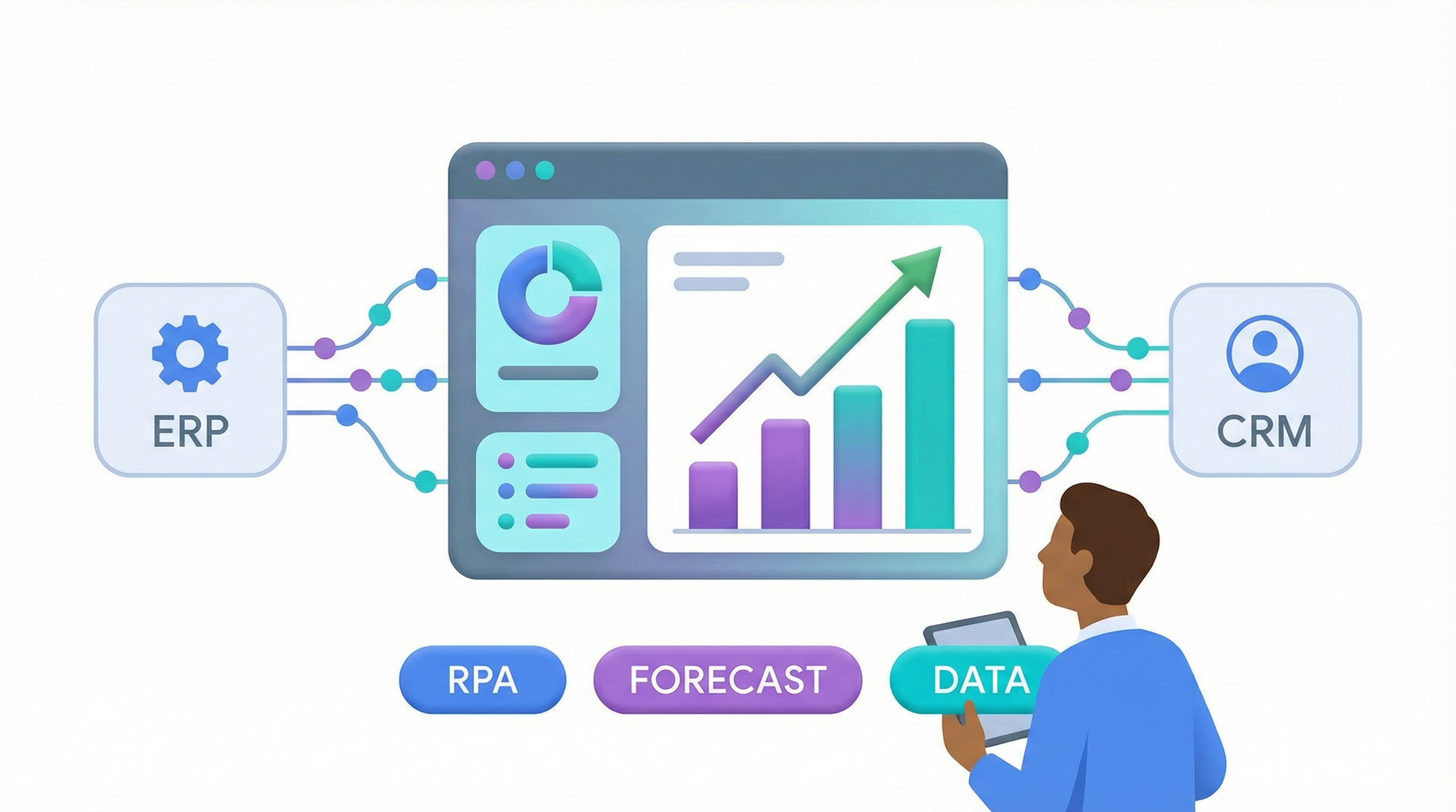 RPA Use Cases in Finance: Automating data aggregation for faster strategic FP&A forecasting.
